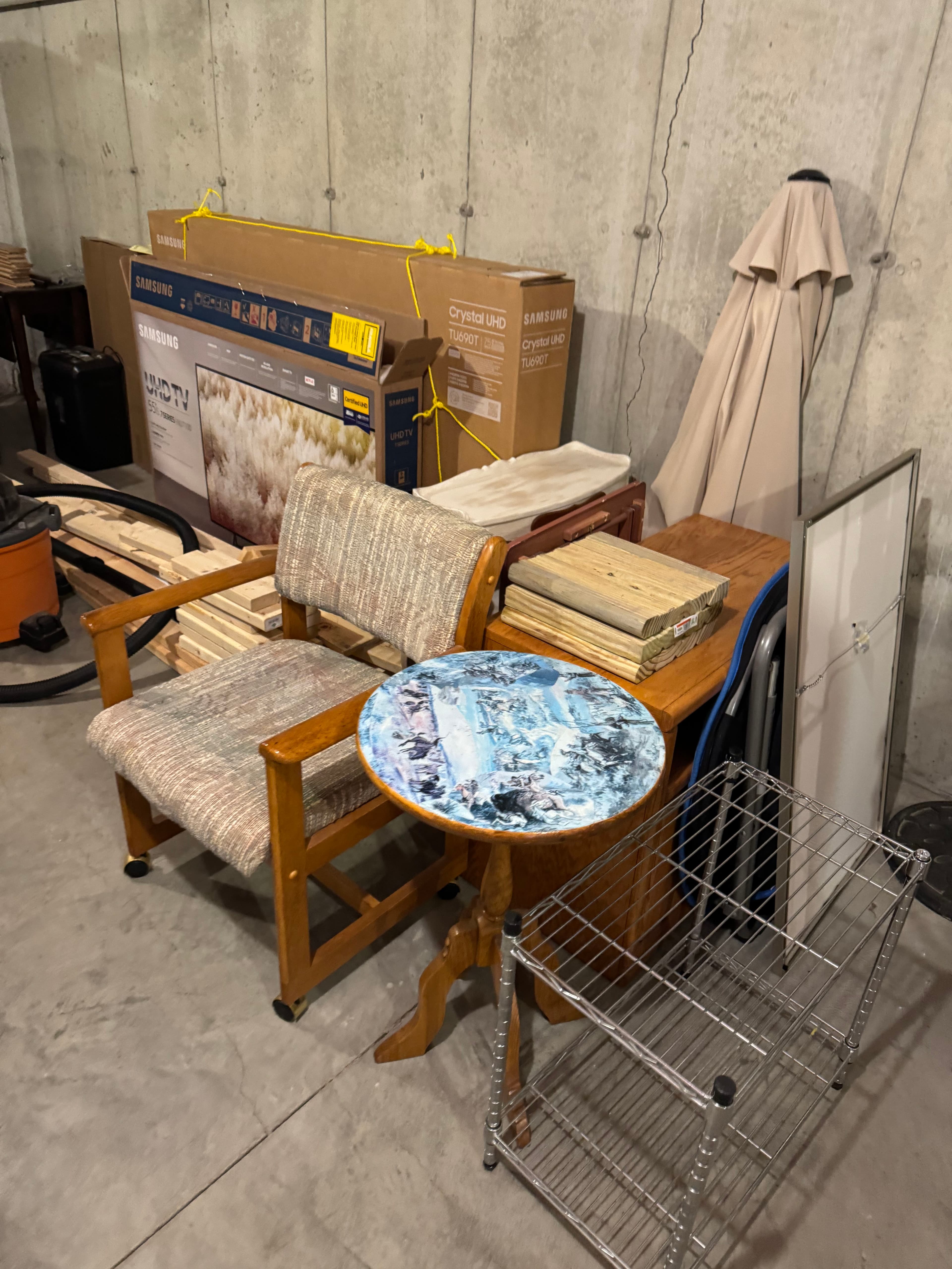 Project Basement Declutter in Hollis NH image