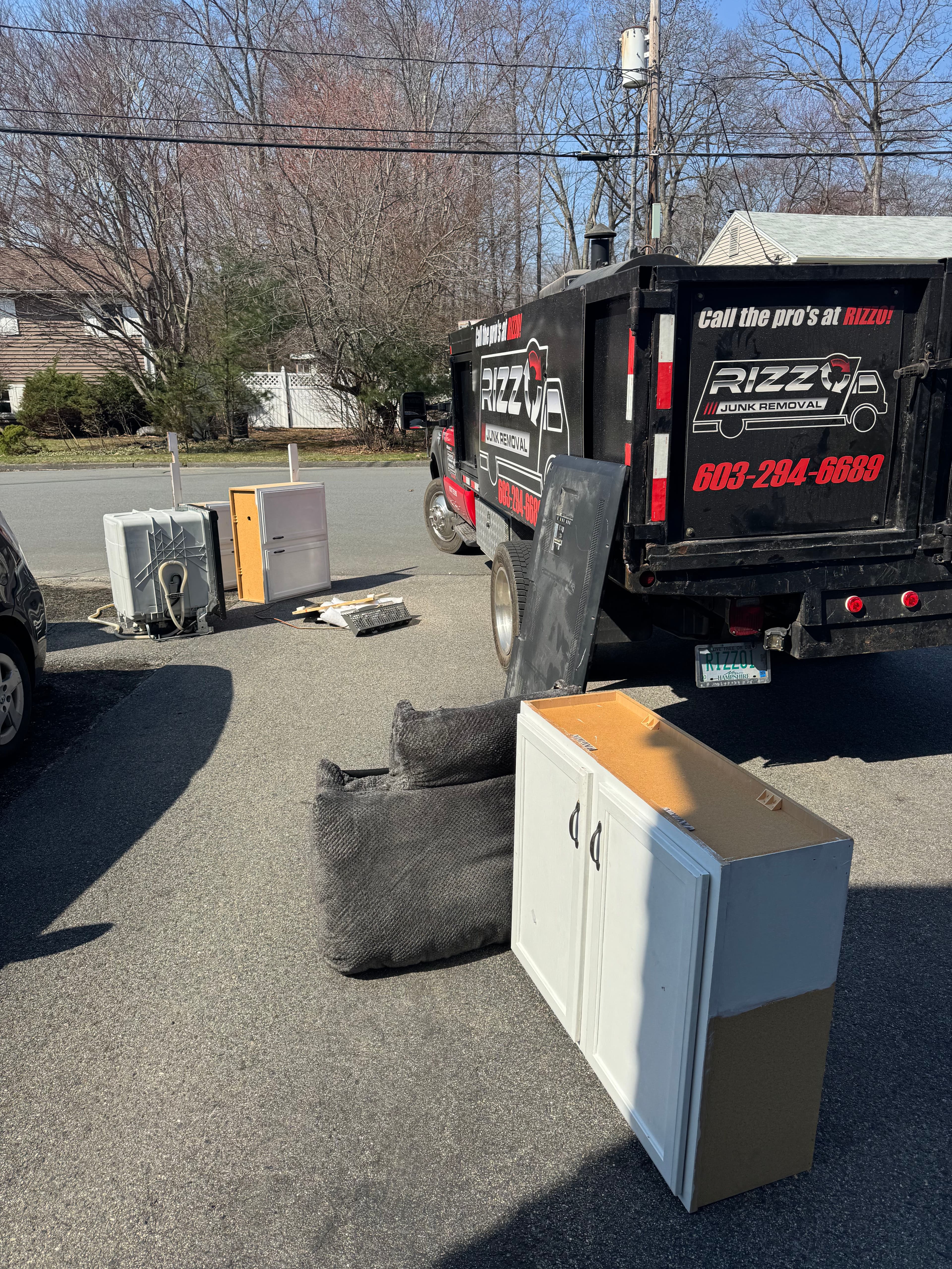 Project Old Cabinets, Appliances and Bulky Junk Cleared Out in Methuen MA image