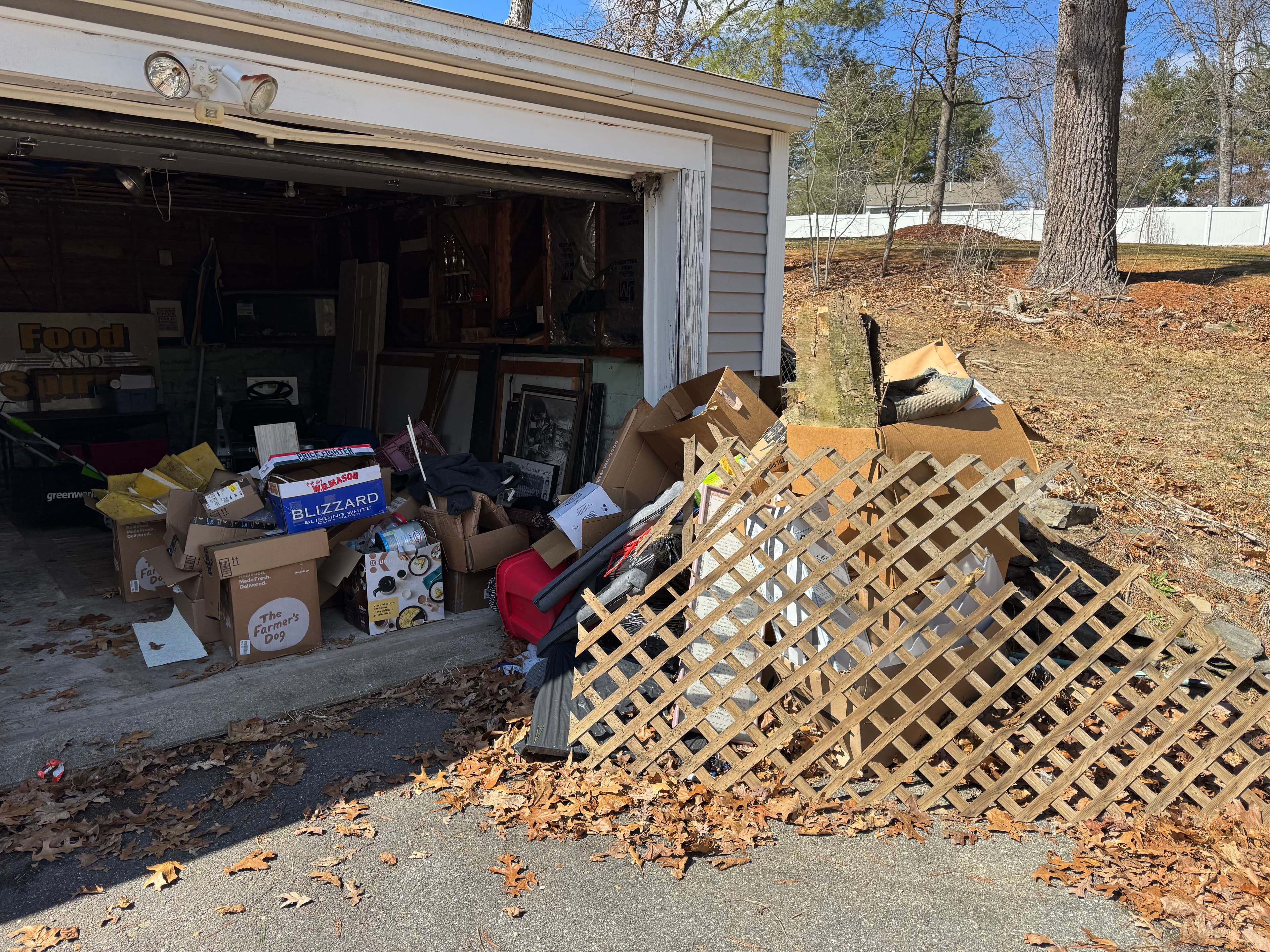 Project Garage Cleanup in Hudson NH image