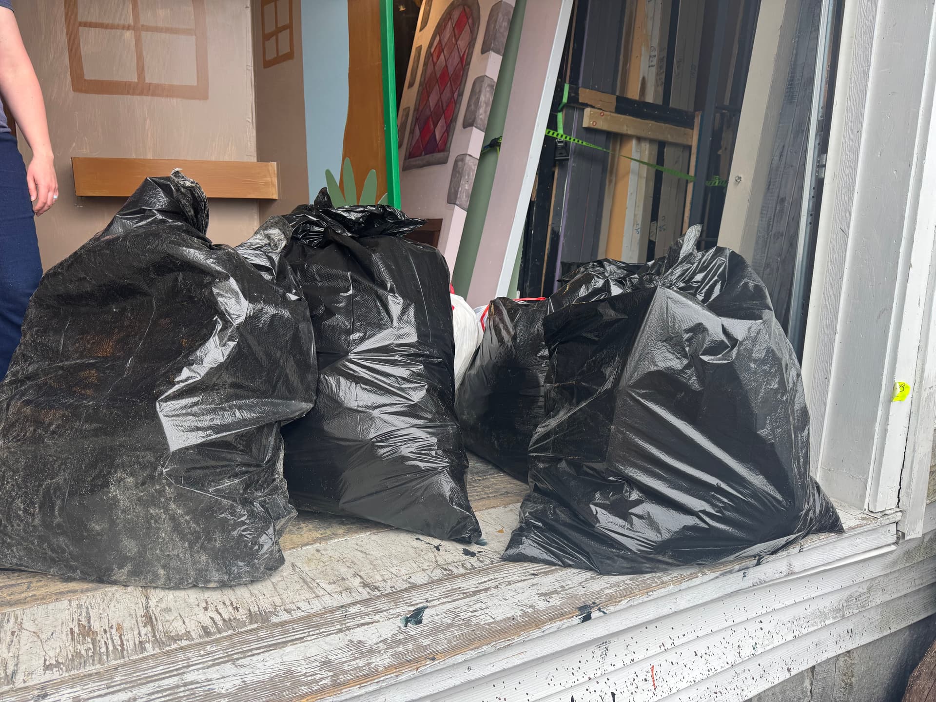 Trash Cleanout at Actor Singers in Nashua image