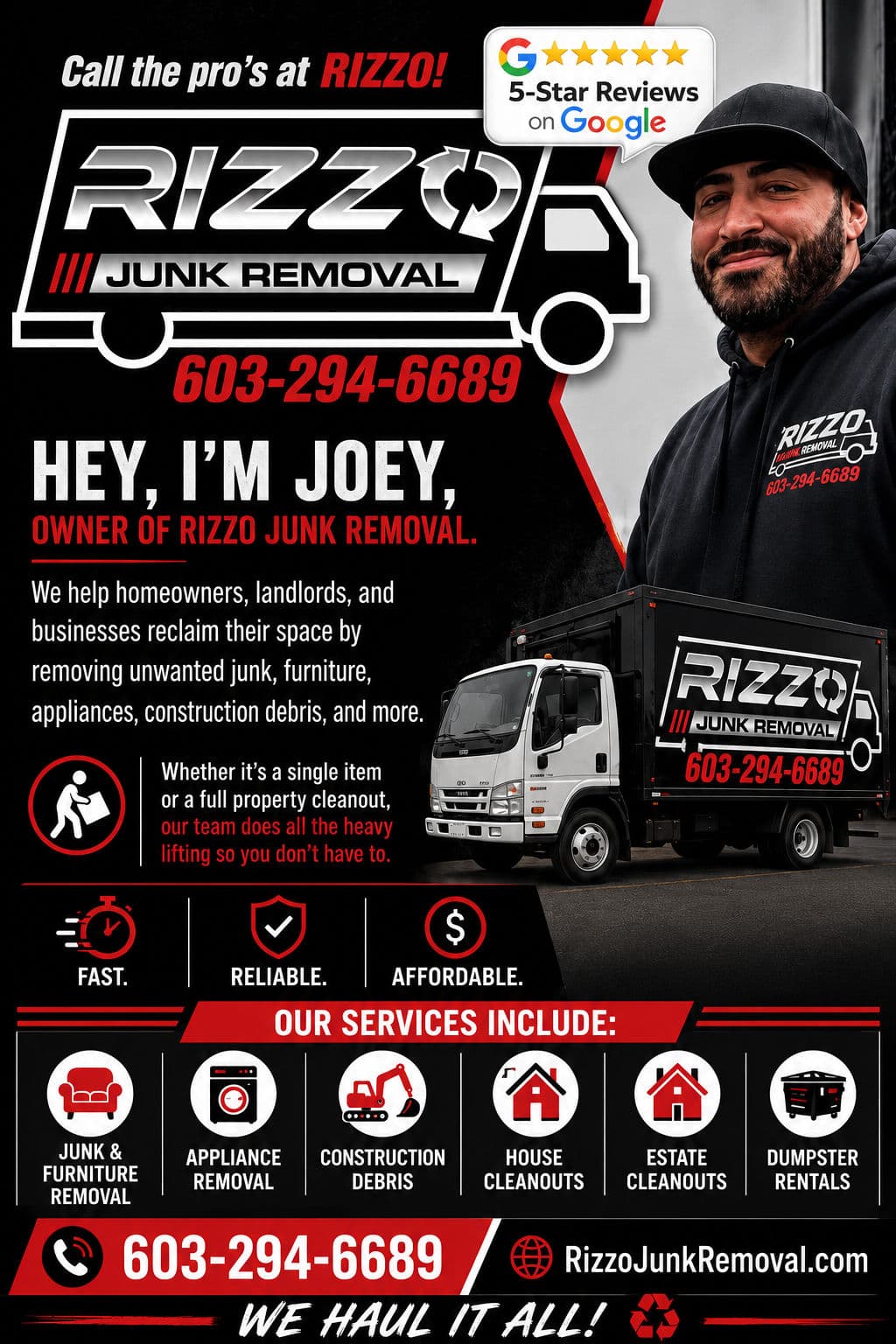 Project Meet Joey Rizzo - The Owner Behind Rizzo Junk Removal image