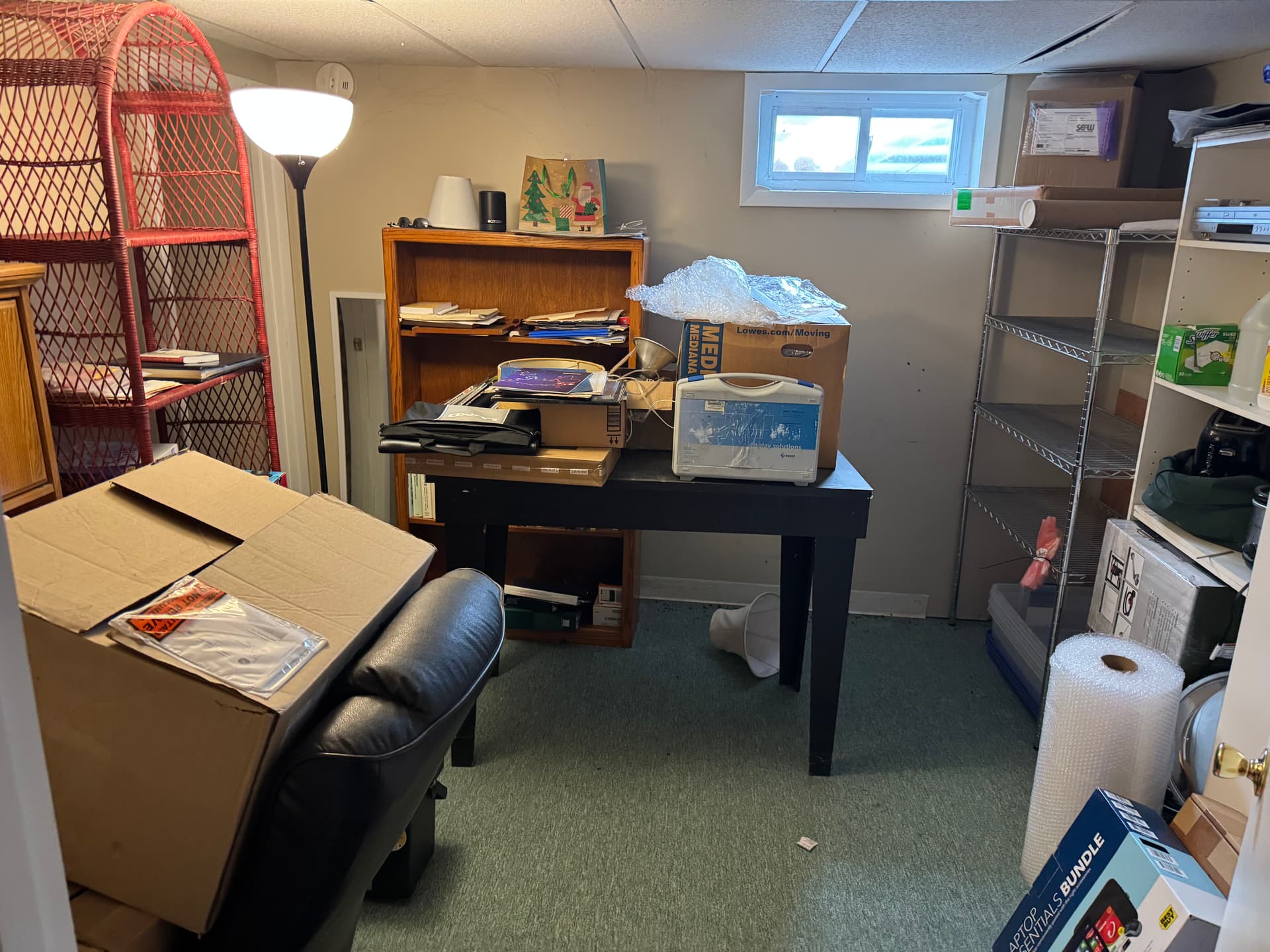 Gallery photos for Cluttered Basement Room Cleared Out in Merrimack NH: Image #2