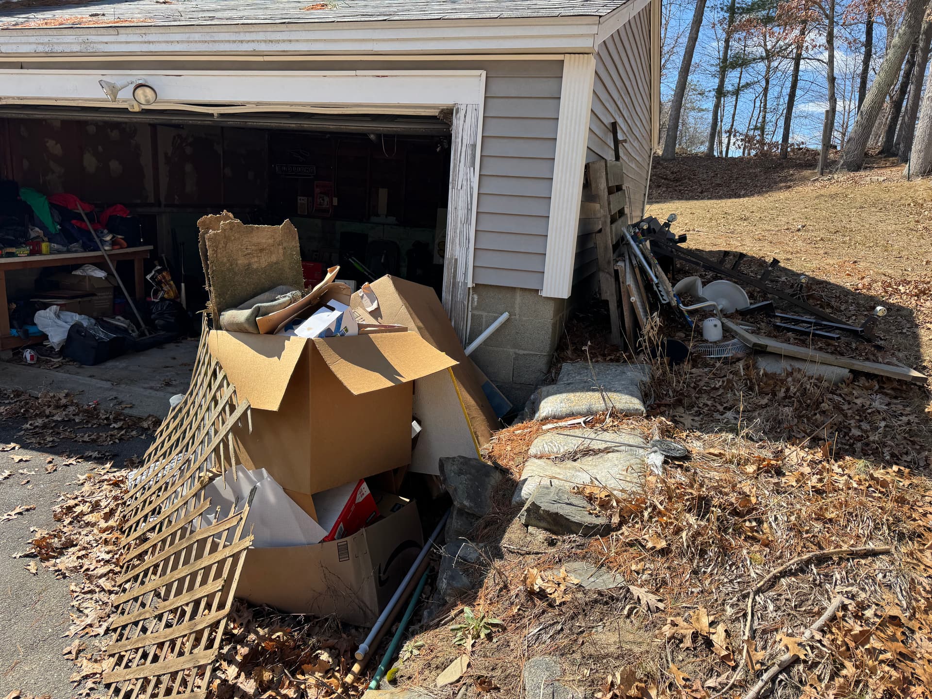 Gallery photos for Garage Cleanup in Hudson NH: Image #1