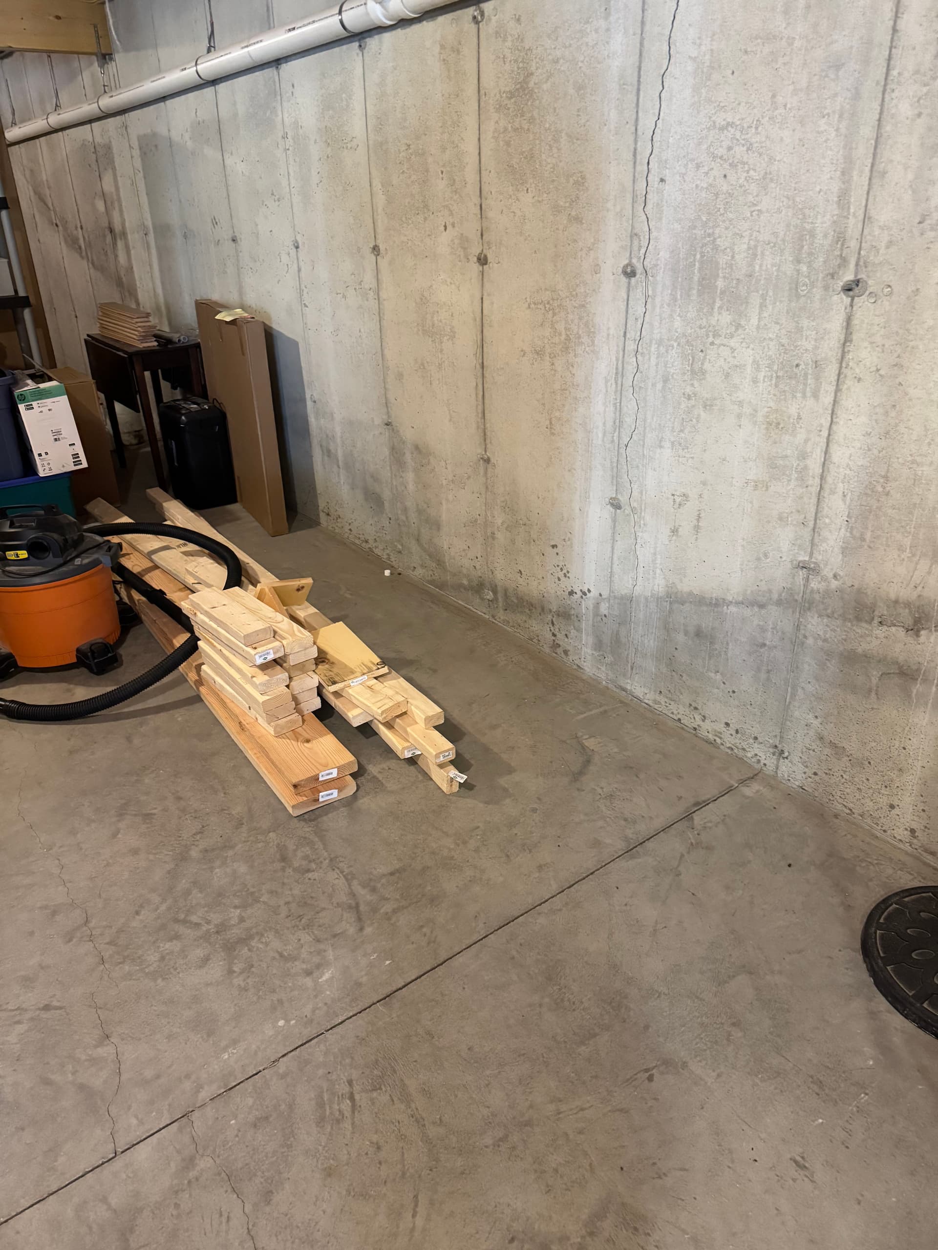 Gallery photos for Basement Declutter in Hollis NH: Image #1