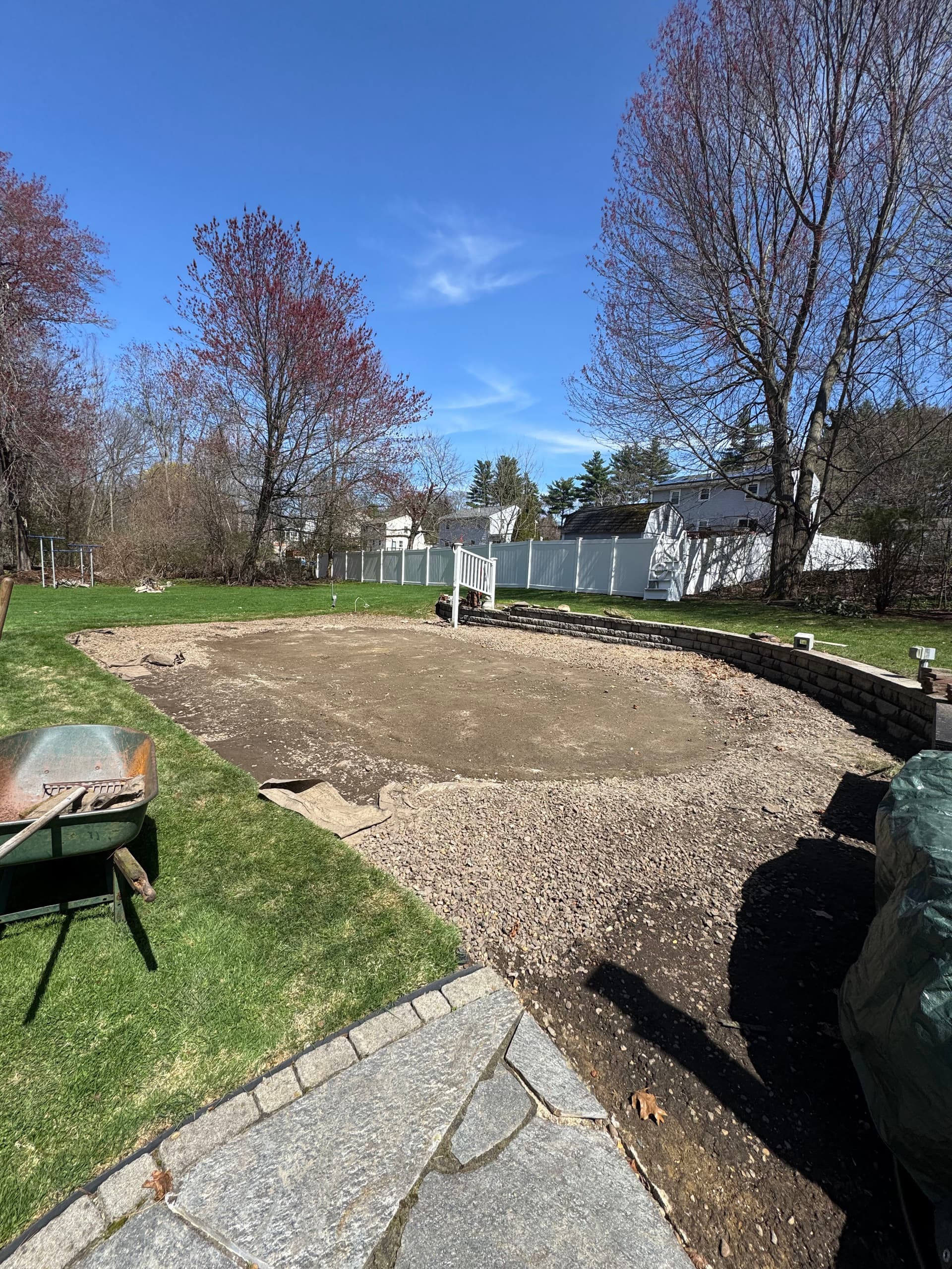 Gallery photos for 11,000 Pounds of Crushed Stone Removed from Nashua Backyard: Image #1