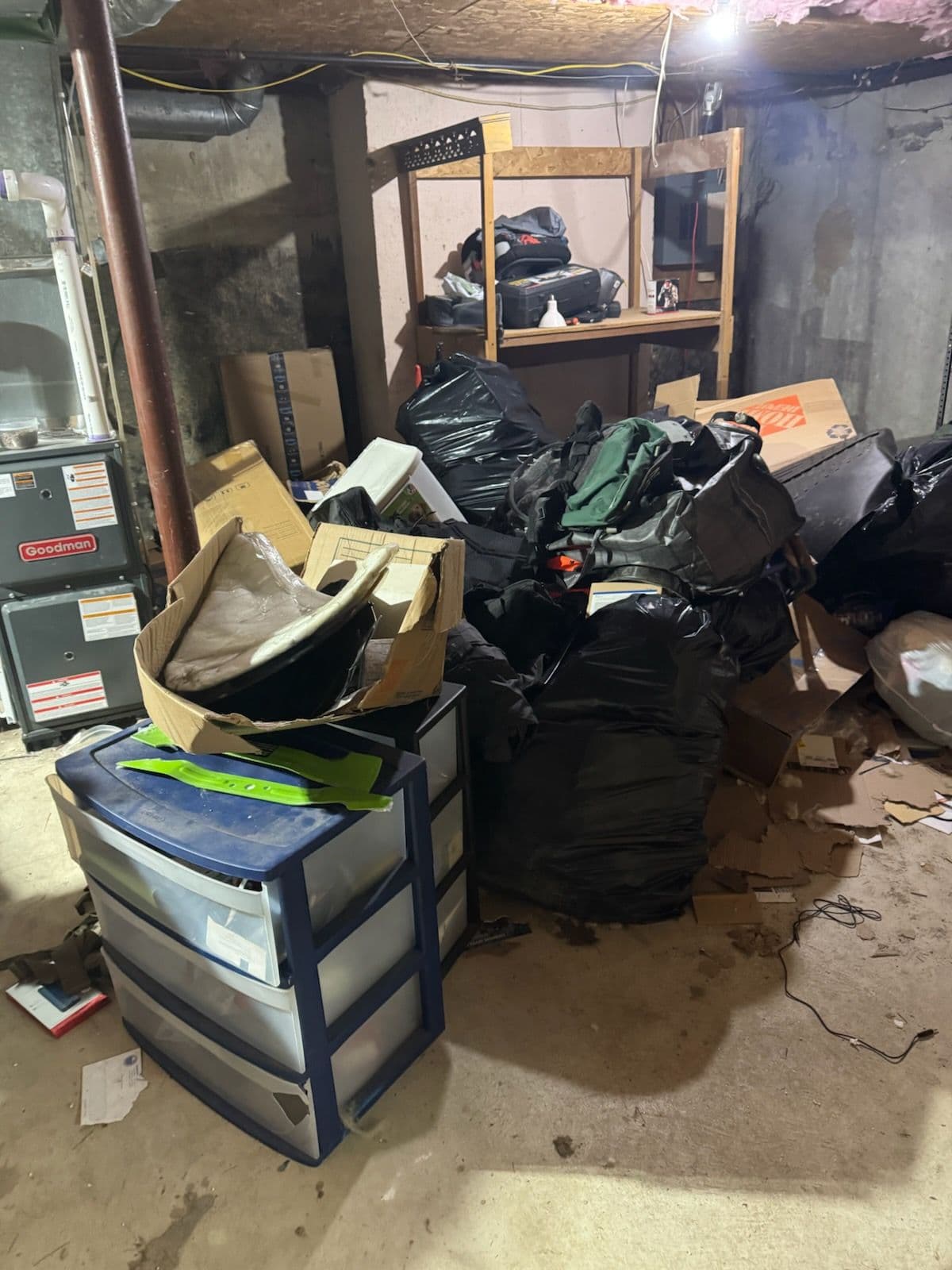 Gallery photos for Transform Your Basement with Expert Junk Removal: Image #1