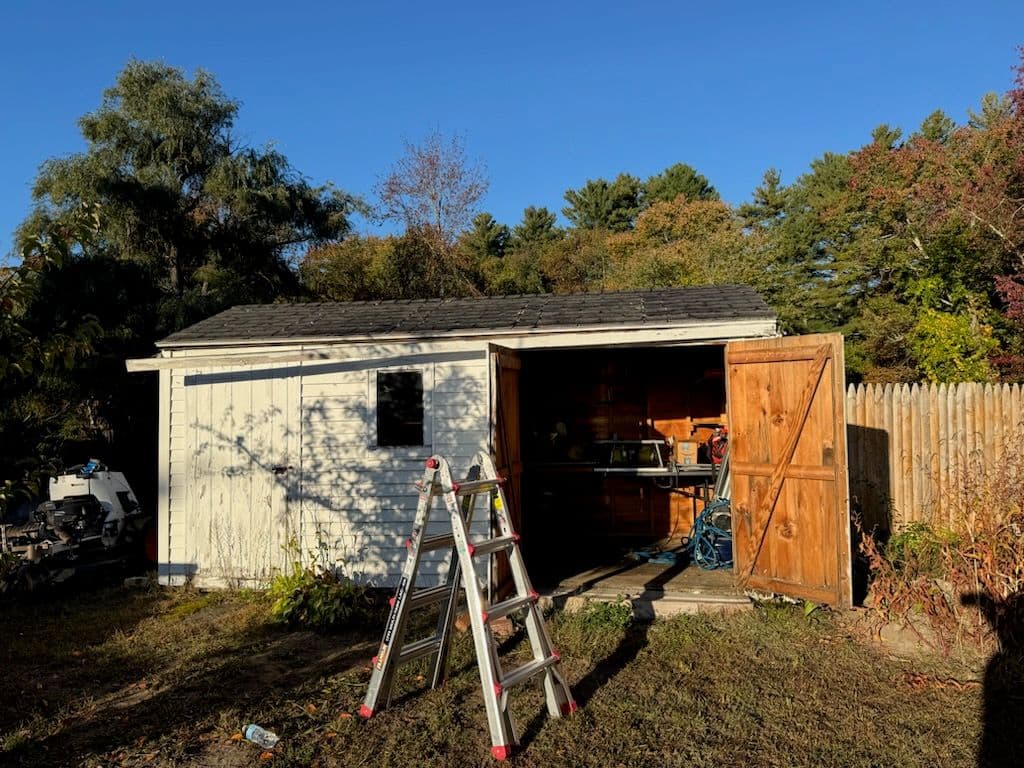 Gallery photos for Shed Makeover in Salem NH: Image #1