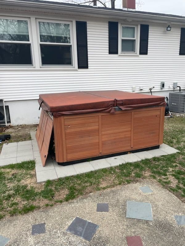 Project Hot Tub Removal in Nashua, NH image
