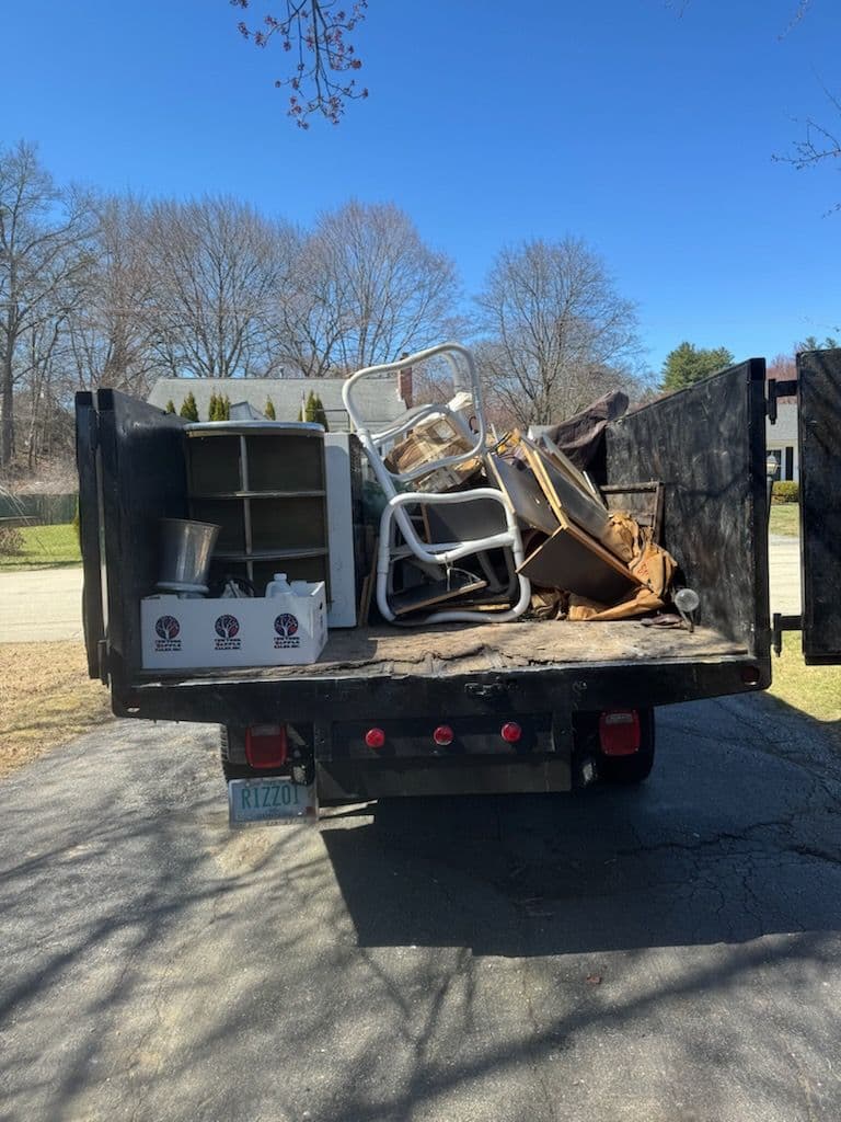 Gallery photos for Backyard Junk Removal in Londonderry, NH: Image #1