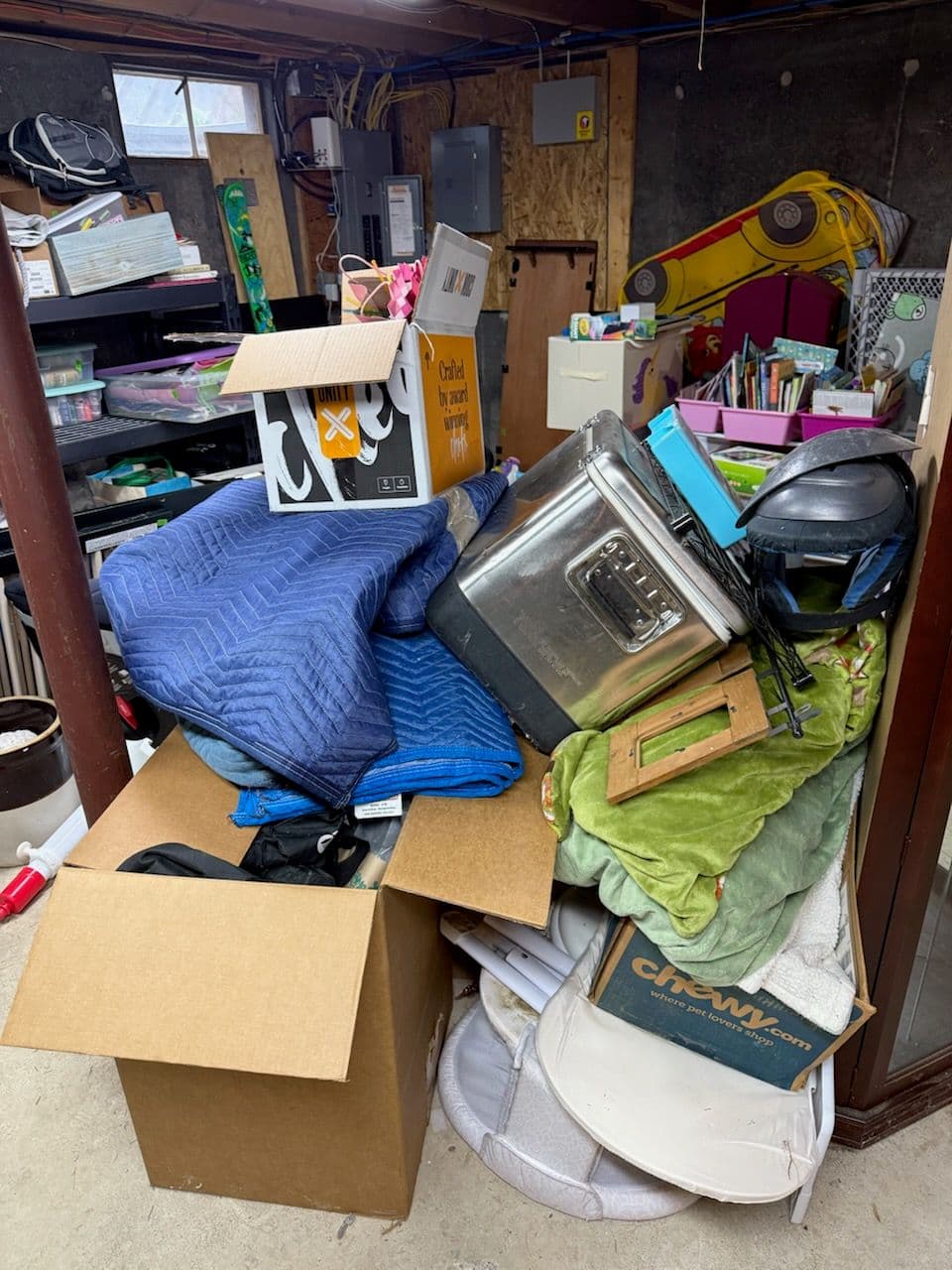 Project Basement Clutter Transformation Hudson NH image