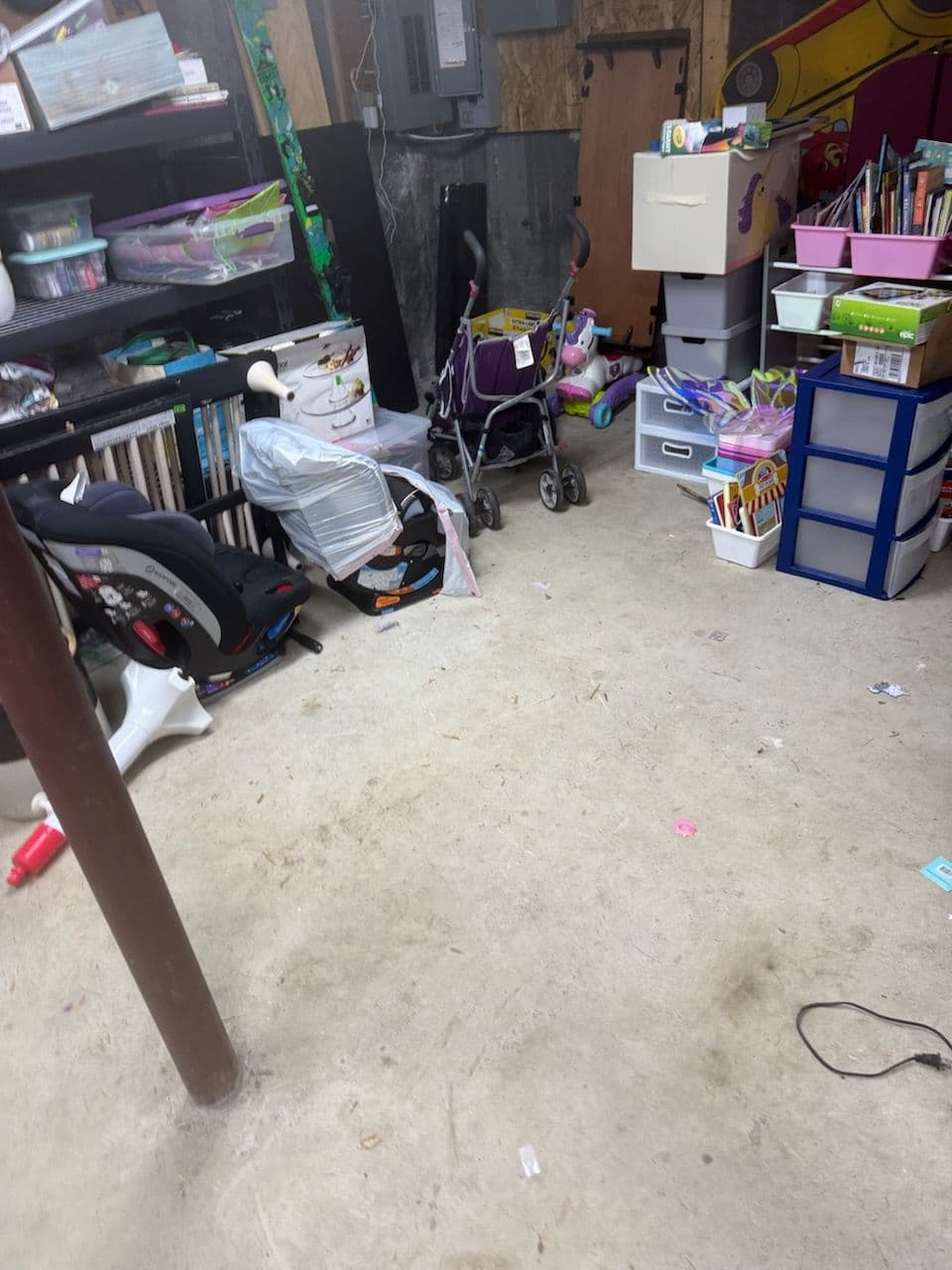 Gallery photos for Basement Clutter Transformation Hudson NH: Image #1