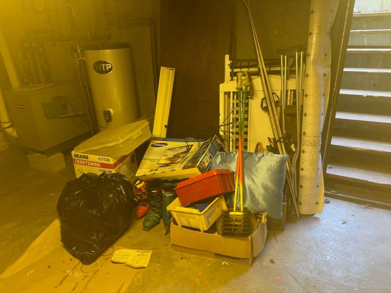 Efficient Junk Removal in Nashua NH Basement image