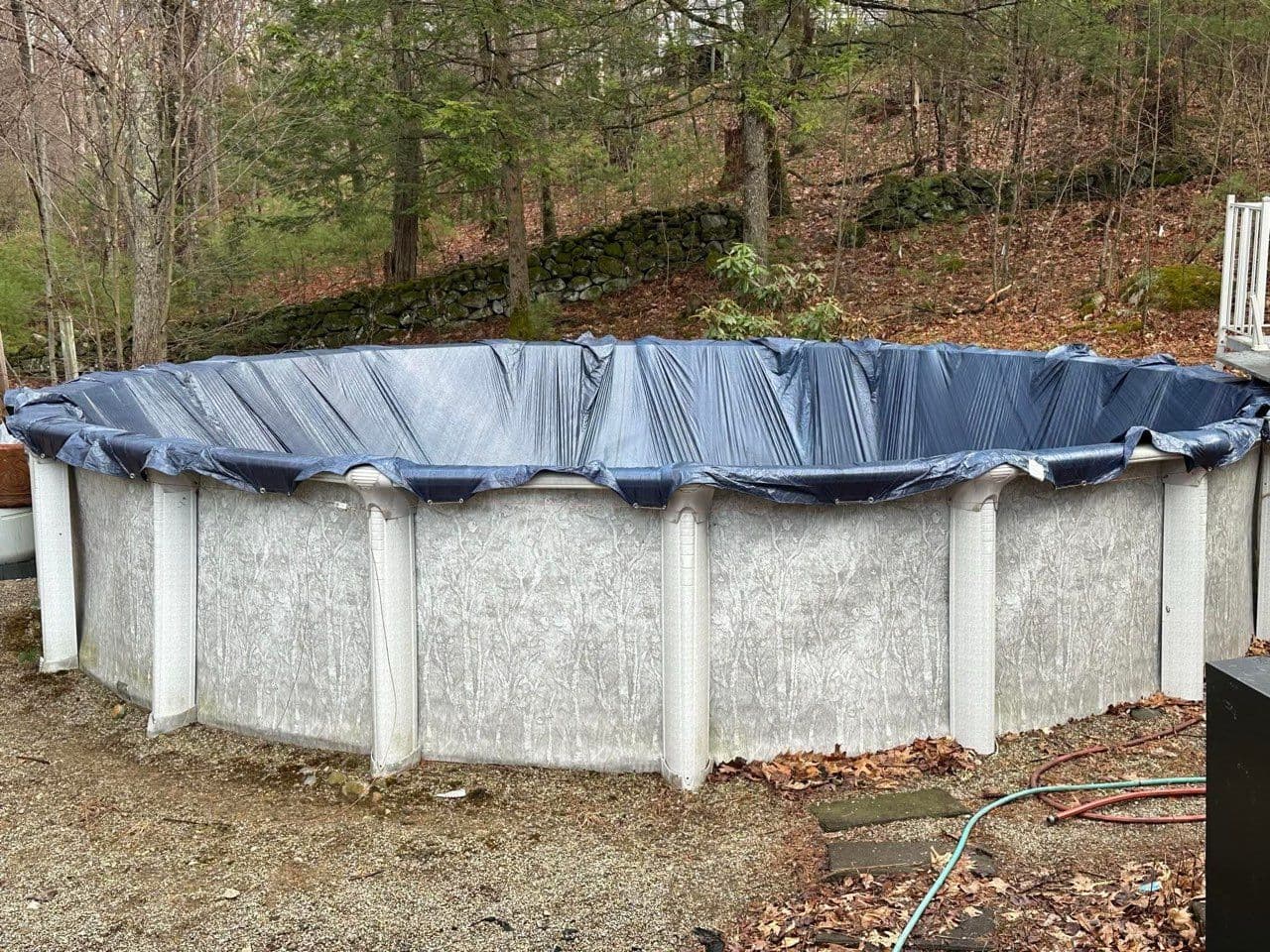 Project Seamless Pool Removal Transformations in Milford NH image