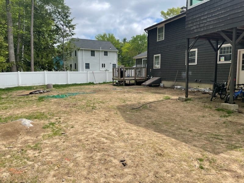 Gallery photos for Backyard Transformation in Nashua NH: Image #1