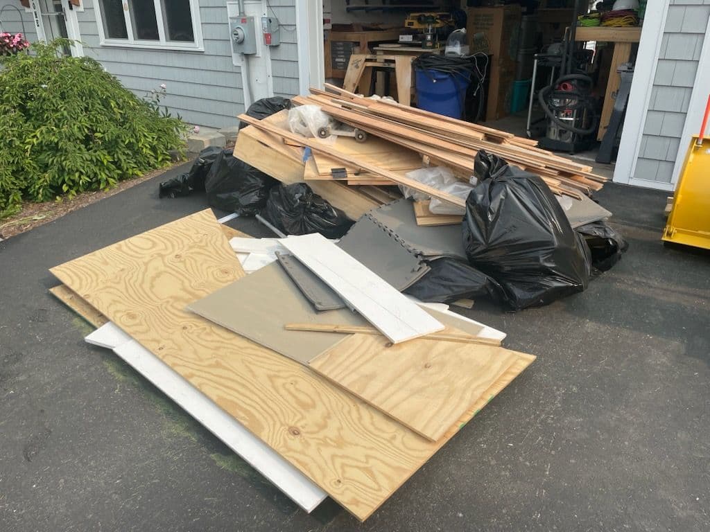 Project Efficient Debris Removal Transforms Bedford Driveway image