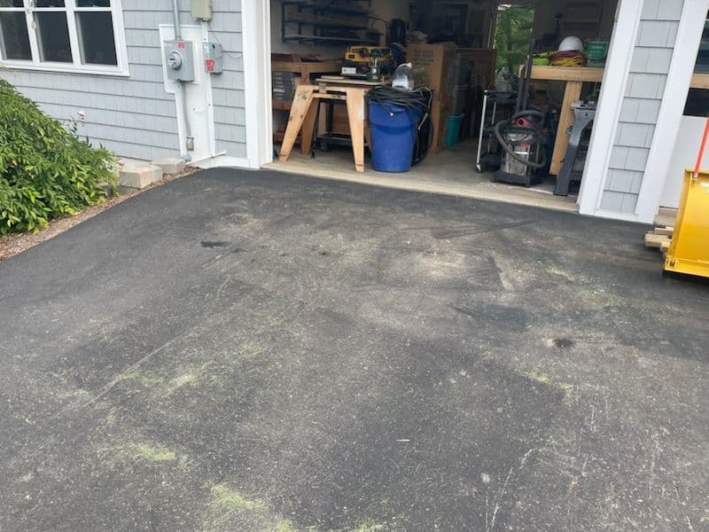 Gallery photos for Efficient Debris Removal Transforms Bedford Driveway: Image #1
