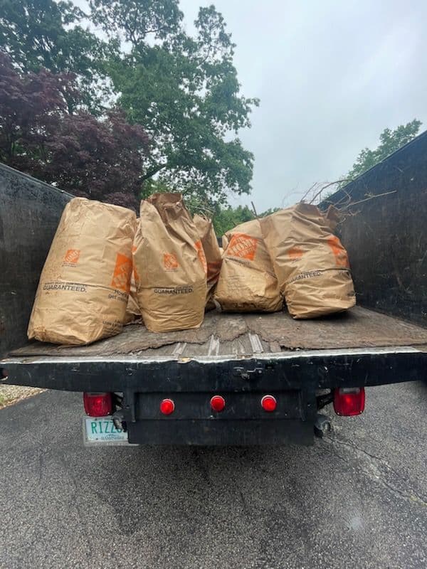 Gallery photos for Efficient Yard Waste Removal in Windham NH: Image #1