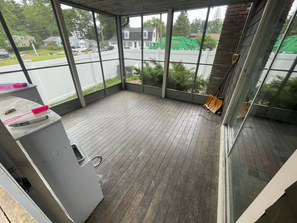 Gallery photos for Nashua Sun Porch Transformation Success: Image #1