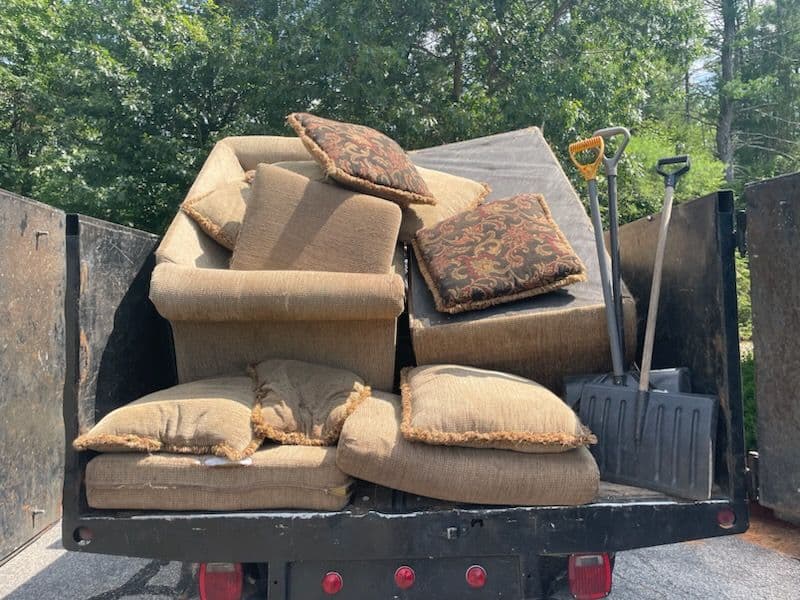 Gallery photos for Efficient Couch Removal in Milford NH: Image #1