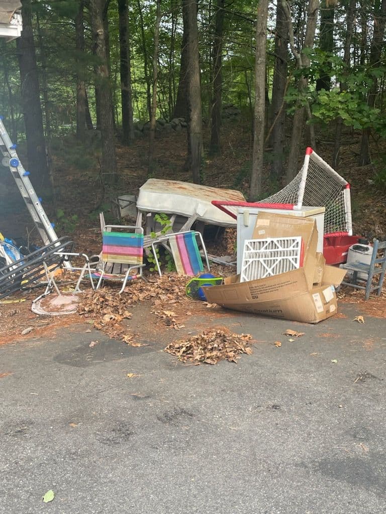 Efficient Backyard Cleanup in Londonderry image