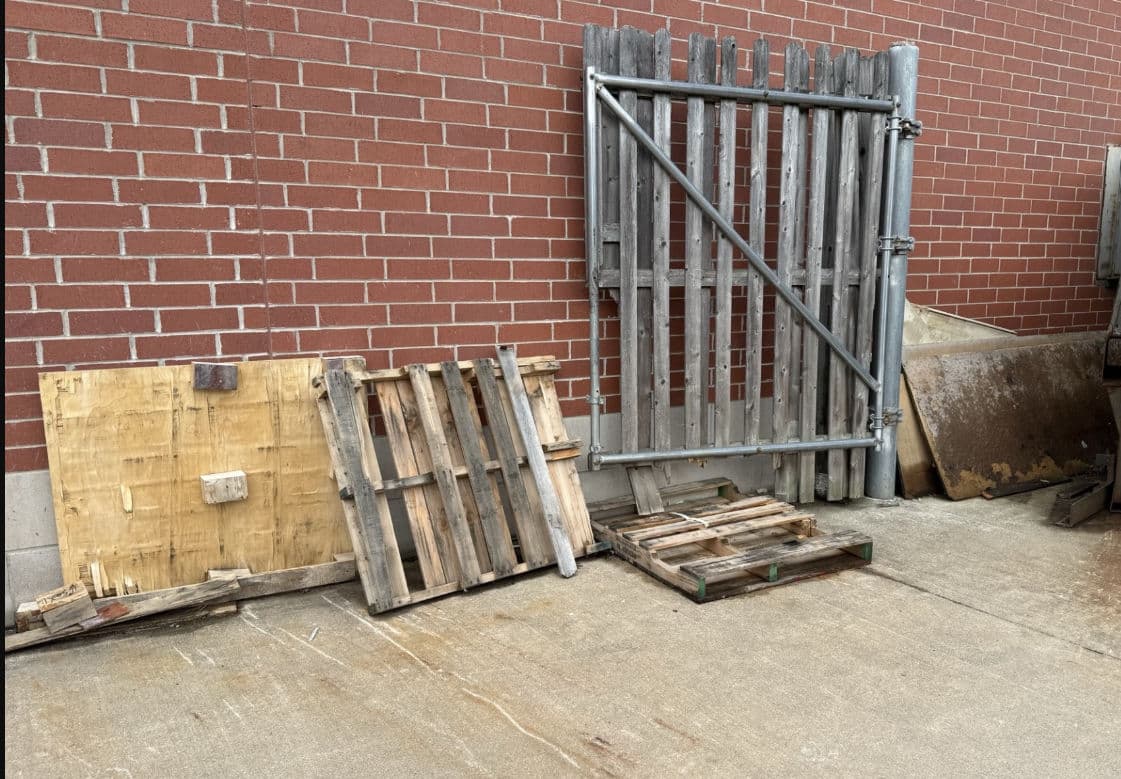 Old Pallet Cleanout at Walgreens Nashua image