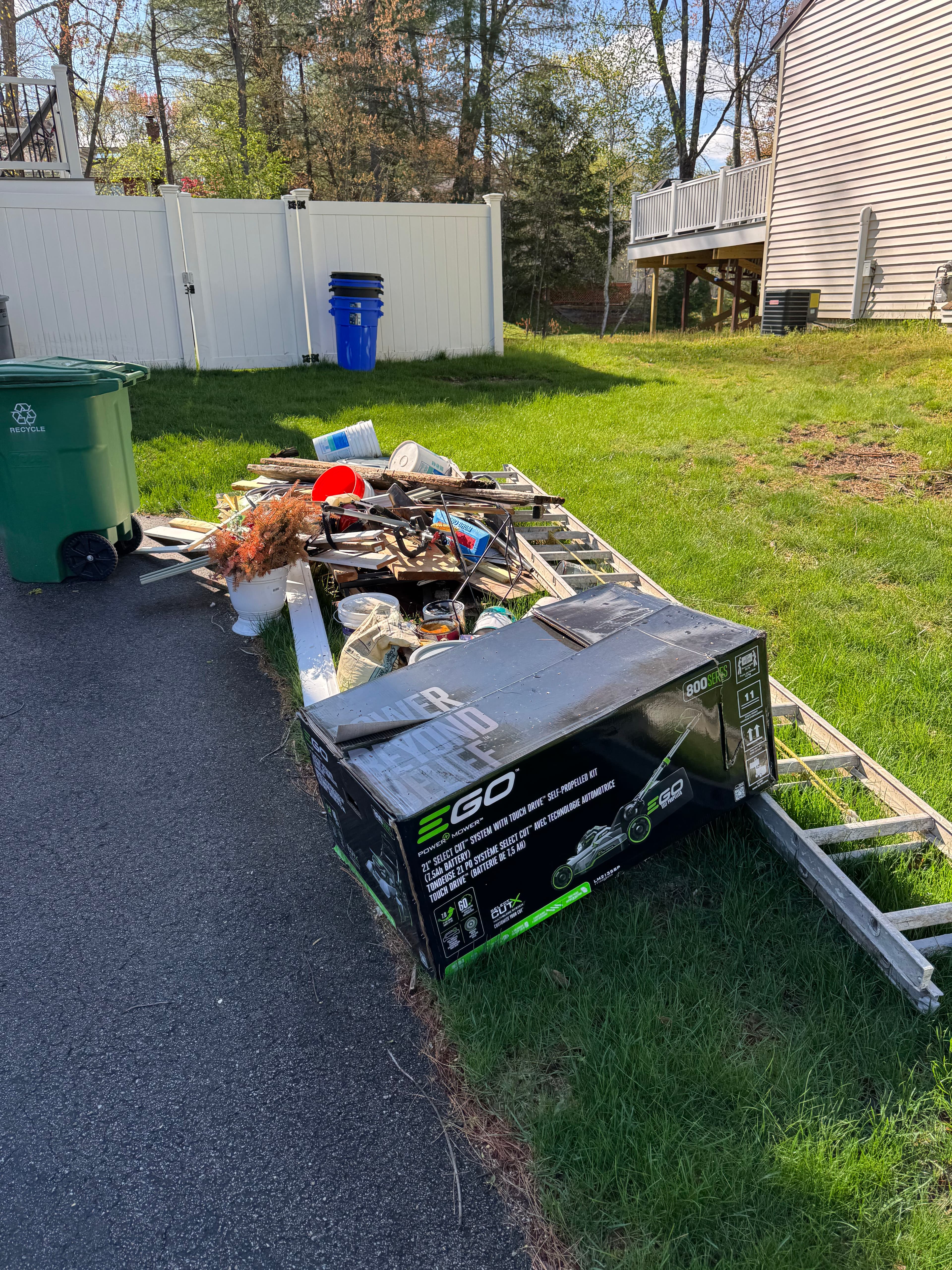 Project Yard Cleanout Clears Out Years of Clutter in Nashua image