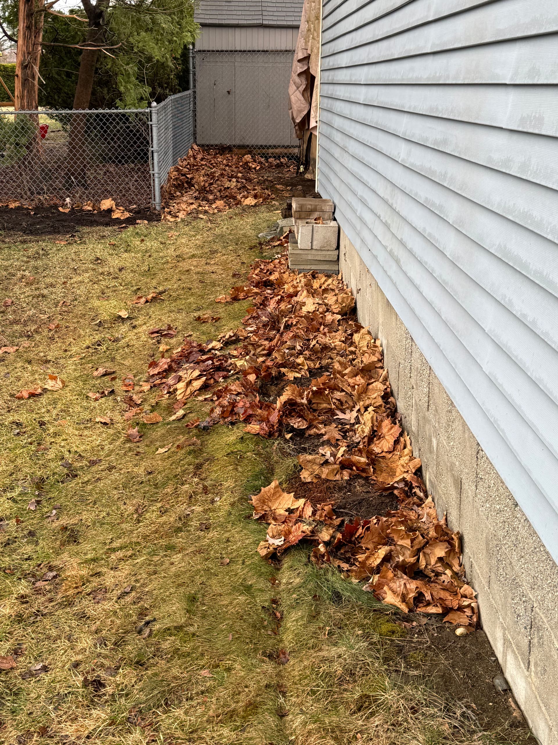 Gallery photos for Outdoor Cleanout Clears Tires, Pots, and Yard Debris in Hudson NH: Image #3