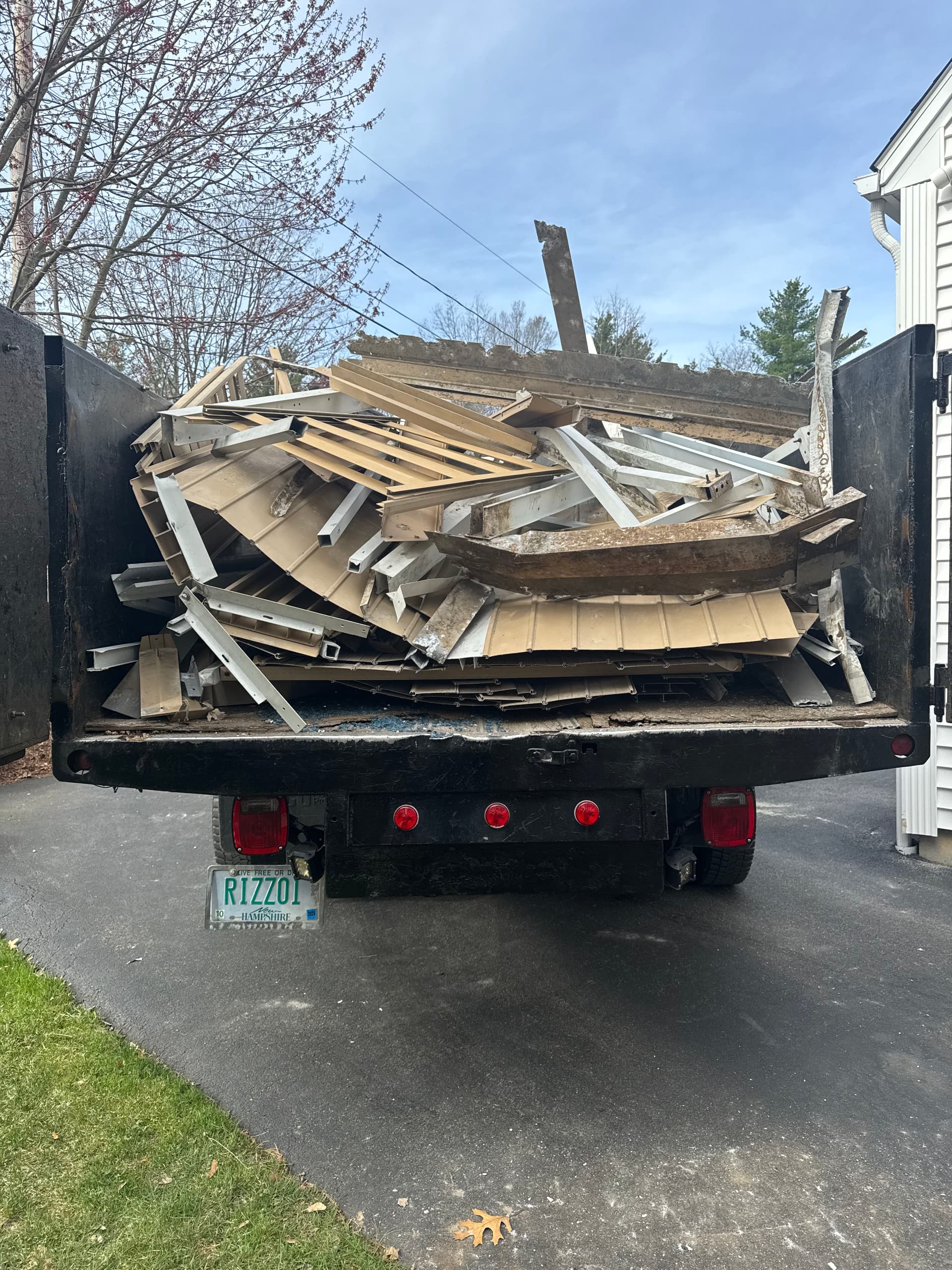 Gallery photos for Pool Demolition Debris Hauled Away Clean in Nashua NH: Image #1