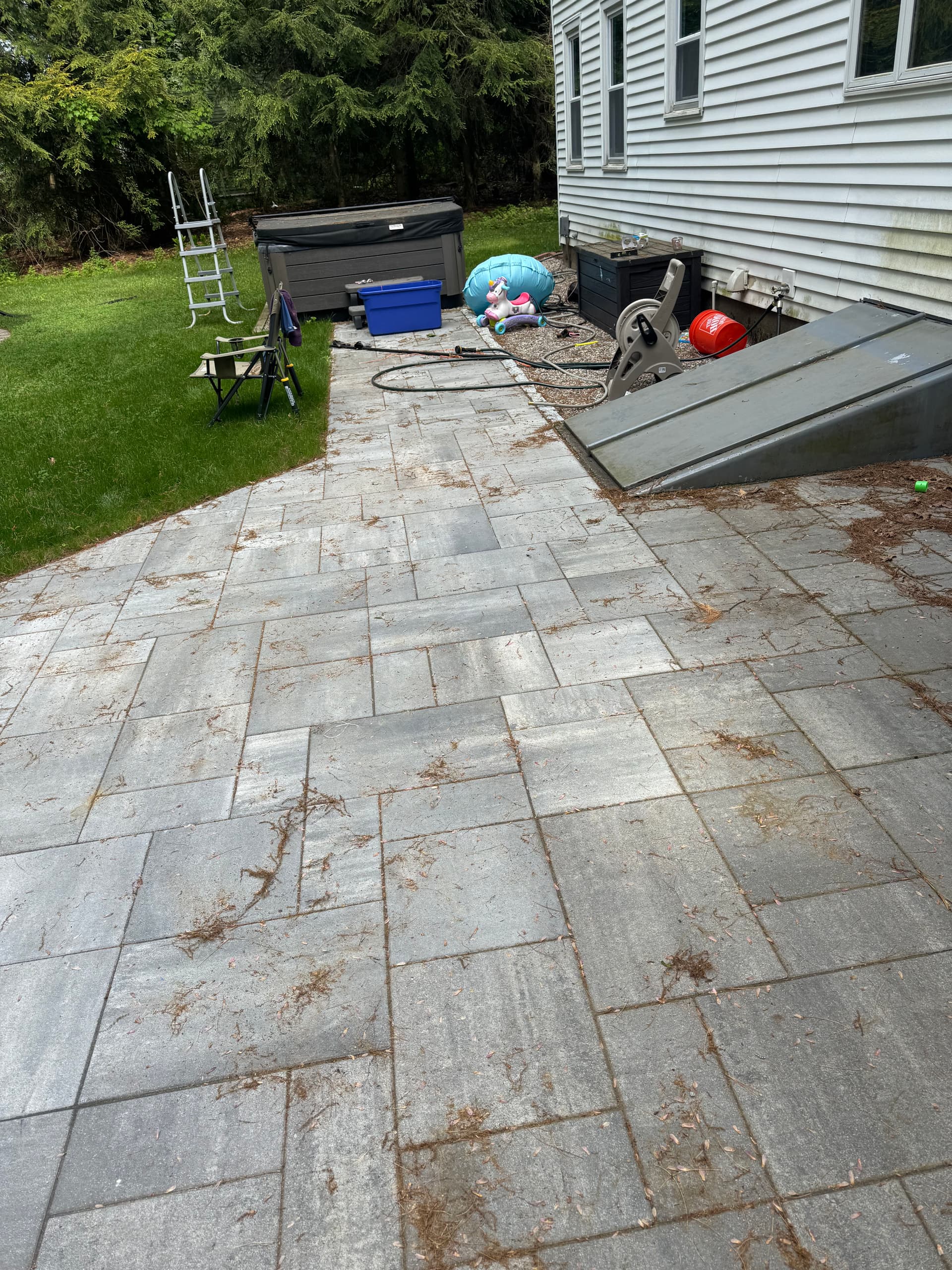 Gallery photos for Basement Cleanout and Pool Removal in Hudson NH: Image #2