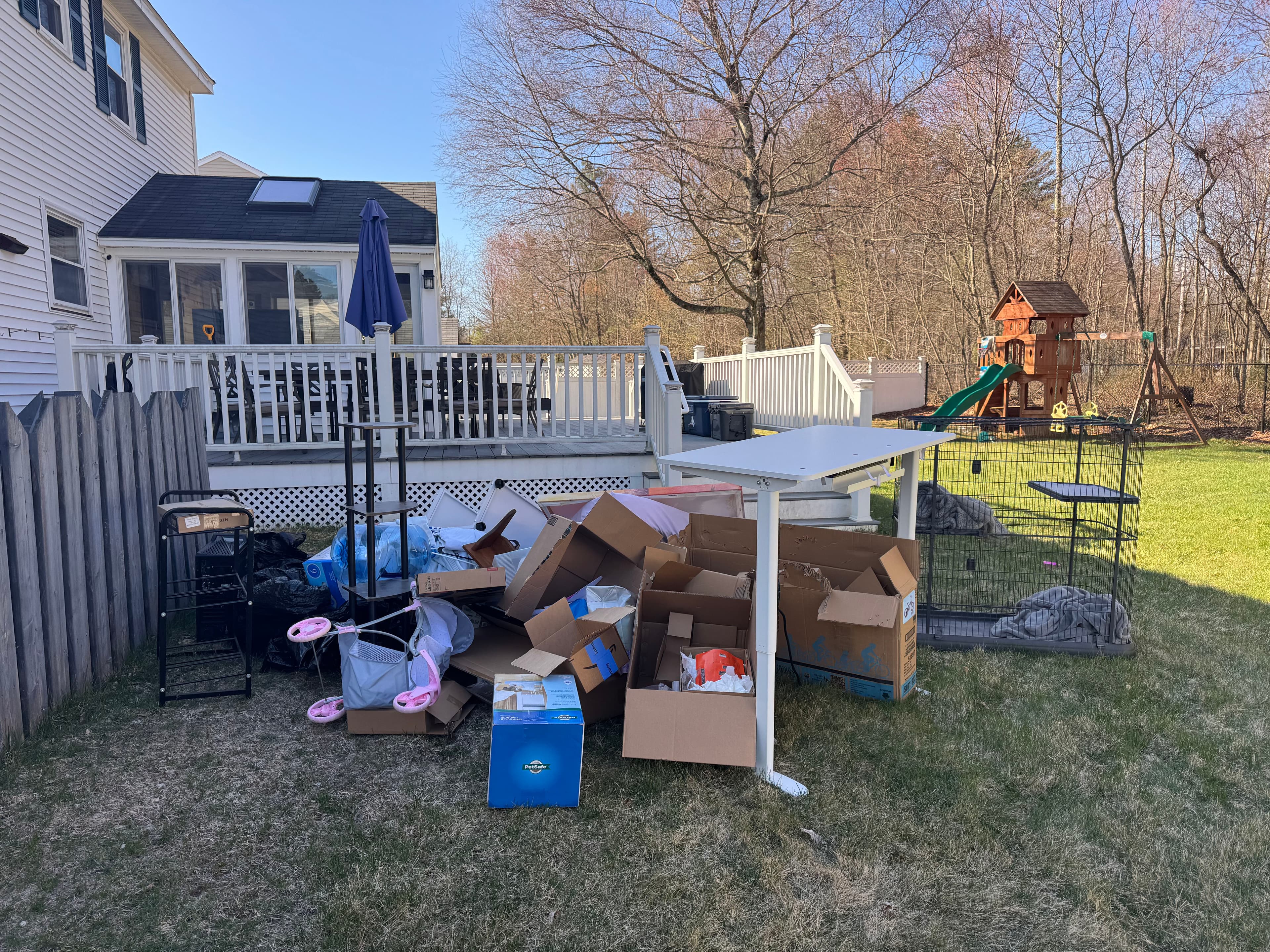 Project One Big Truck Load of Junk Gone Fast image